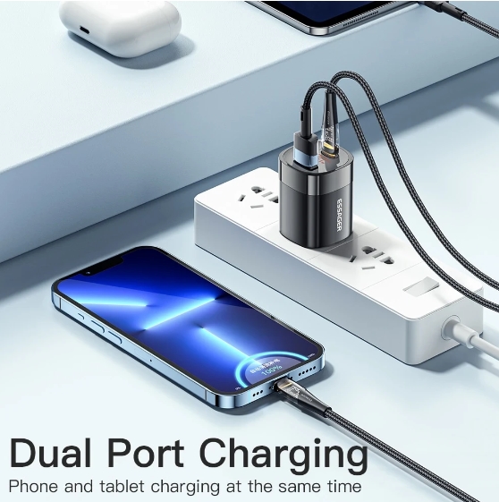 Compatible: PD 27W Fast Charging For iPhone 13 Pro Max, PD 20W Fast Charging For iPhone 12 Pro Max 13 11 XR, 33W GaN Fast Charging For Xiaomi Huawei Samsung Fast Charging,For OPPO Vivo Switch
