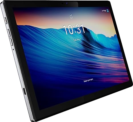 BYYBUO SmartPad T10, 2023 Full HD 10,1-palcový tablet so systémom Android 11. Osemjadrový 2,0 GHz procesor, nová vylepšená kapacita batérie 7000 mAh, 32 GB ROM, rozlíšenie 1920 x 1200, 2,4G+5G WiFi,Bluetooth, Gray, GPS
