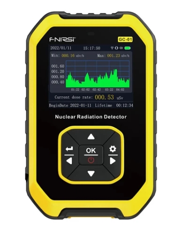 FNIRSI GC-01 Geiger Counter: Komplexný prehľad detektora jadrového žiarenia s LCD displejom