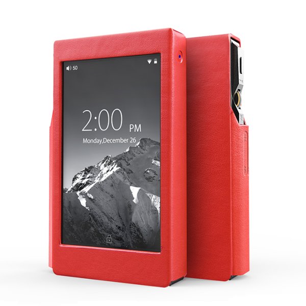 FiiO X5 3rd gen Red Leatherette Case