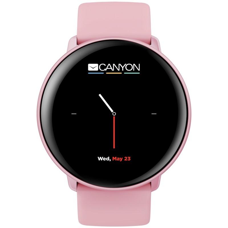 Inteligentné hodinky Canyon Marzipan ružový