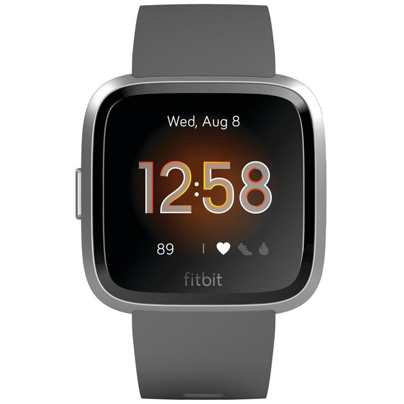 Inteligentné hodinky Fitbit Versa Lite - Charcoal Band / Silver